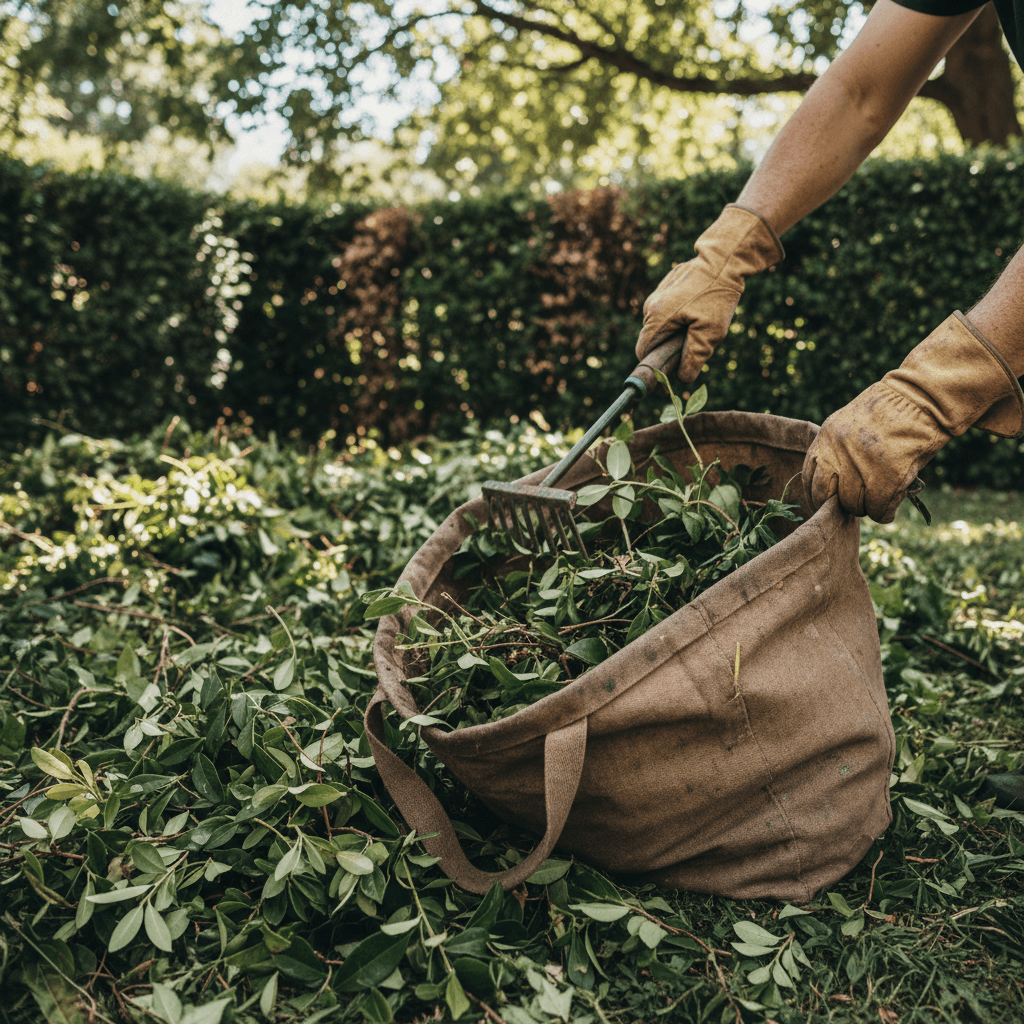 Hedge trimming service